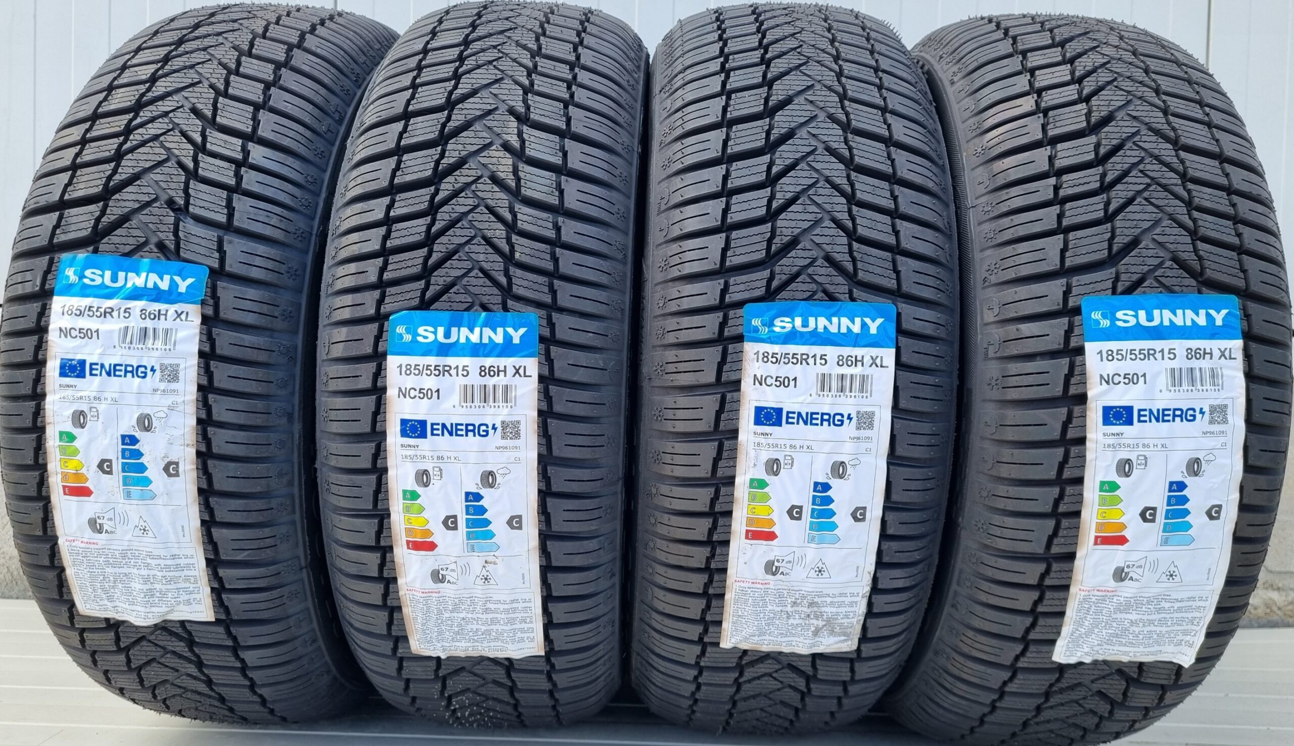 185/55 R15, 86H, SUNNY NC501 XL, Anvelope all season M+S