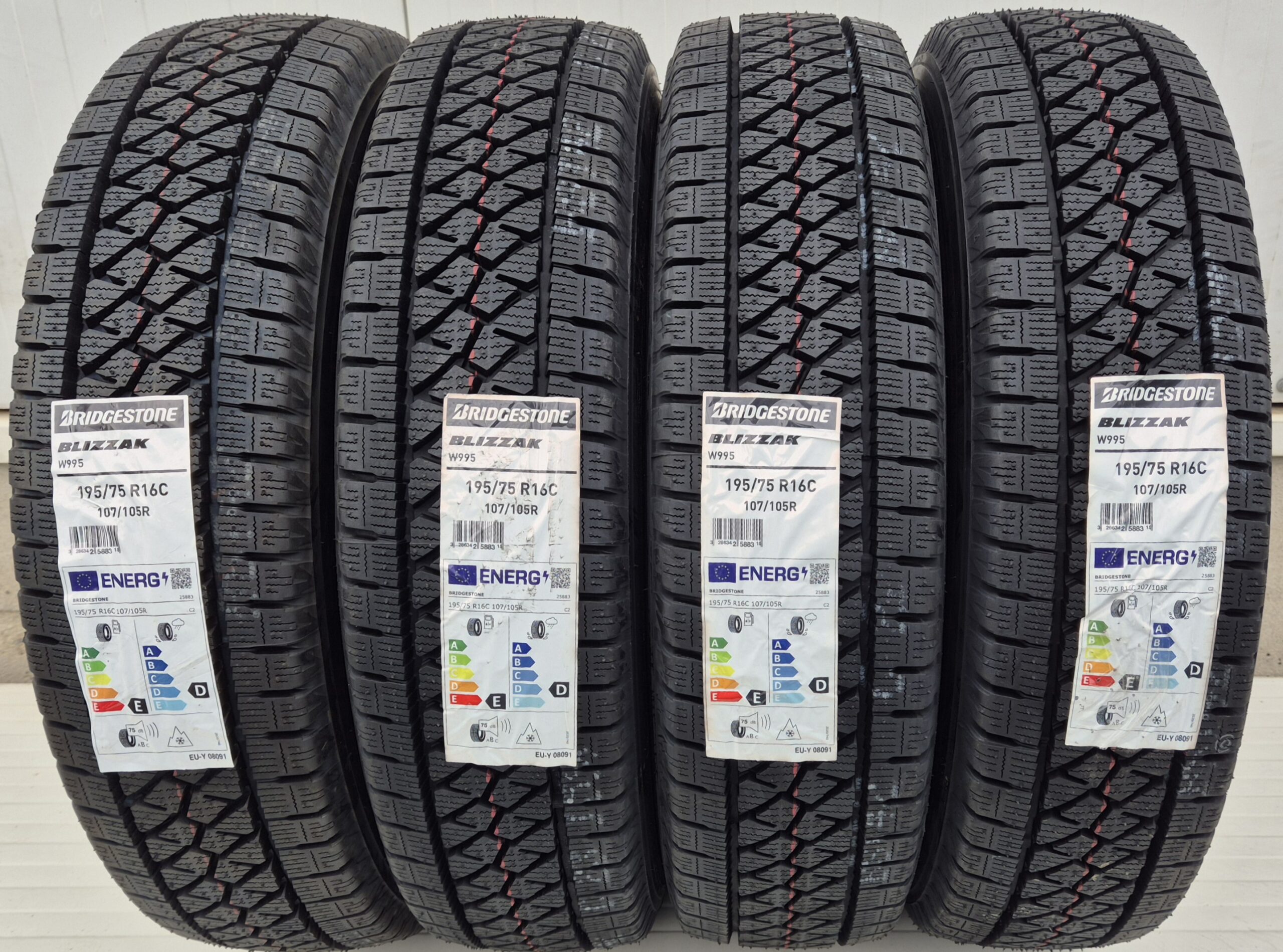 195/75 R16, 107R , BRIDGESTONE Blizzak W995, Anvelope de iarna M+S
