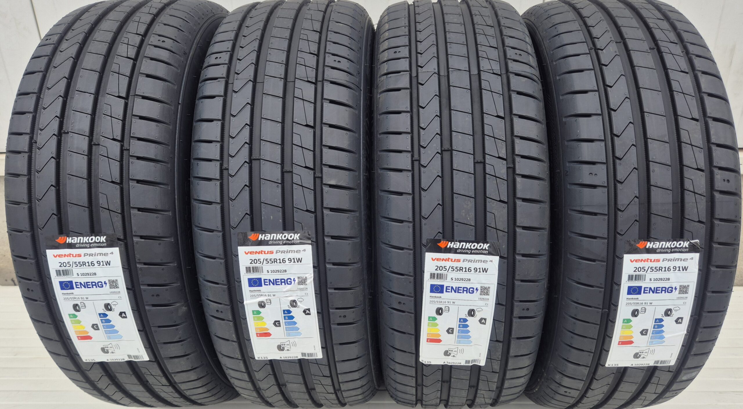 205/55 R16 91W HANKOOK VentusPrime4 Anvelope de vara Aderenta clasa A