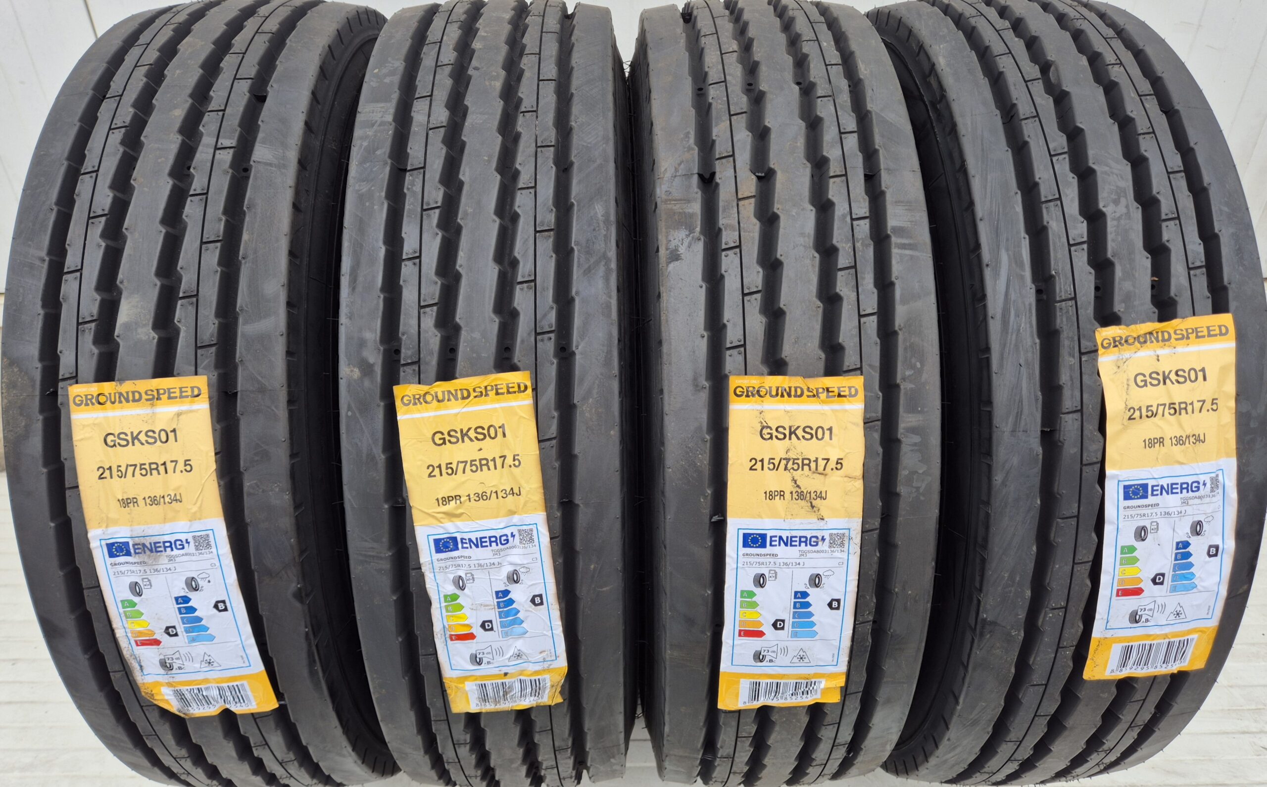 215/75 R17.5, 136J, GROUNDSPEED GSKS01 18PR ,Anvelope de remorca M+S