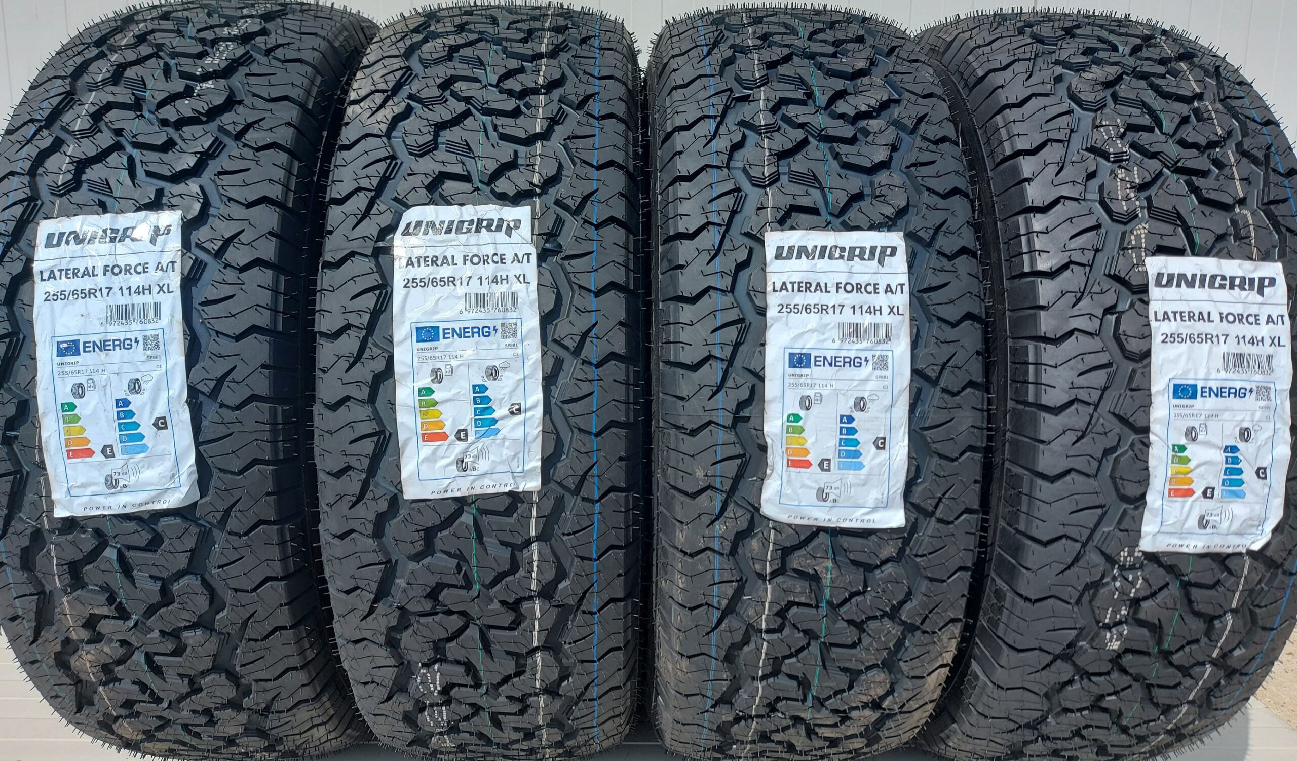 255/65 R17, 114H XL, UNIGRIP, Anvelope All Terrain M+S, Protectie janta