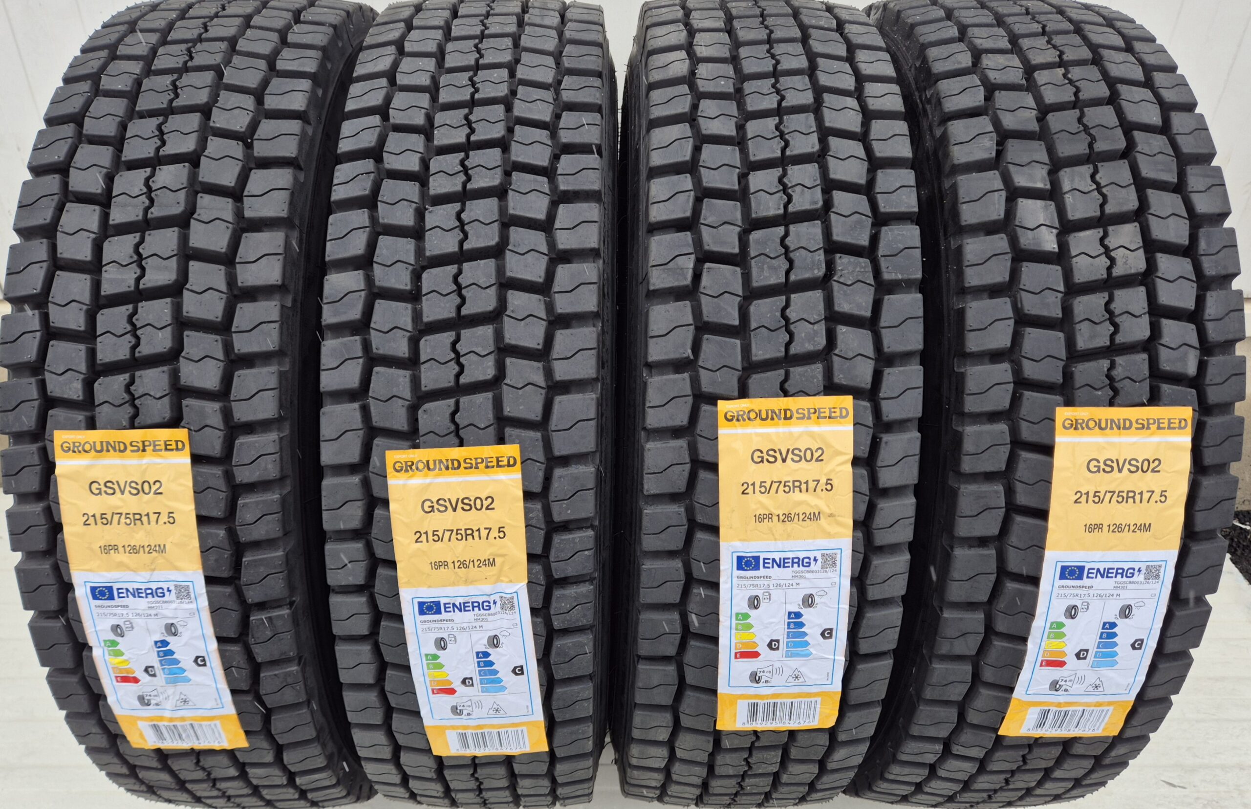 215/75 R17.5, 126M, GROUNDSPEED GSVS02 16PR, Anvelope tractiune  M+S