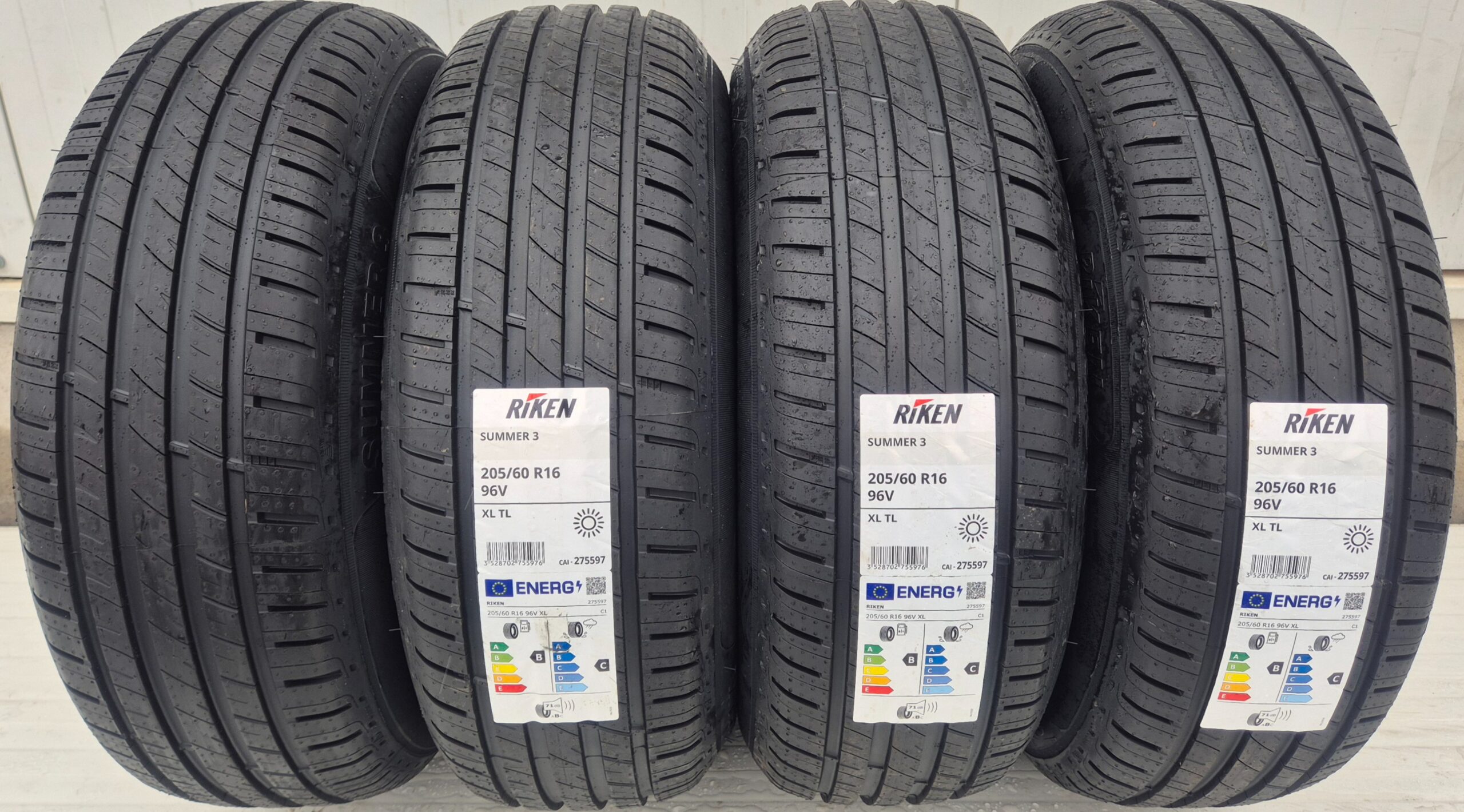 205/60 R16 96V RIKEN (By Michelin) Summer 3 XL Anvelope de vara B/B/71