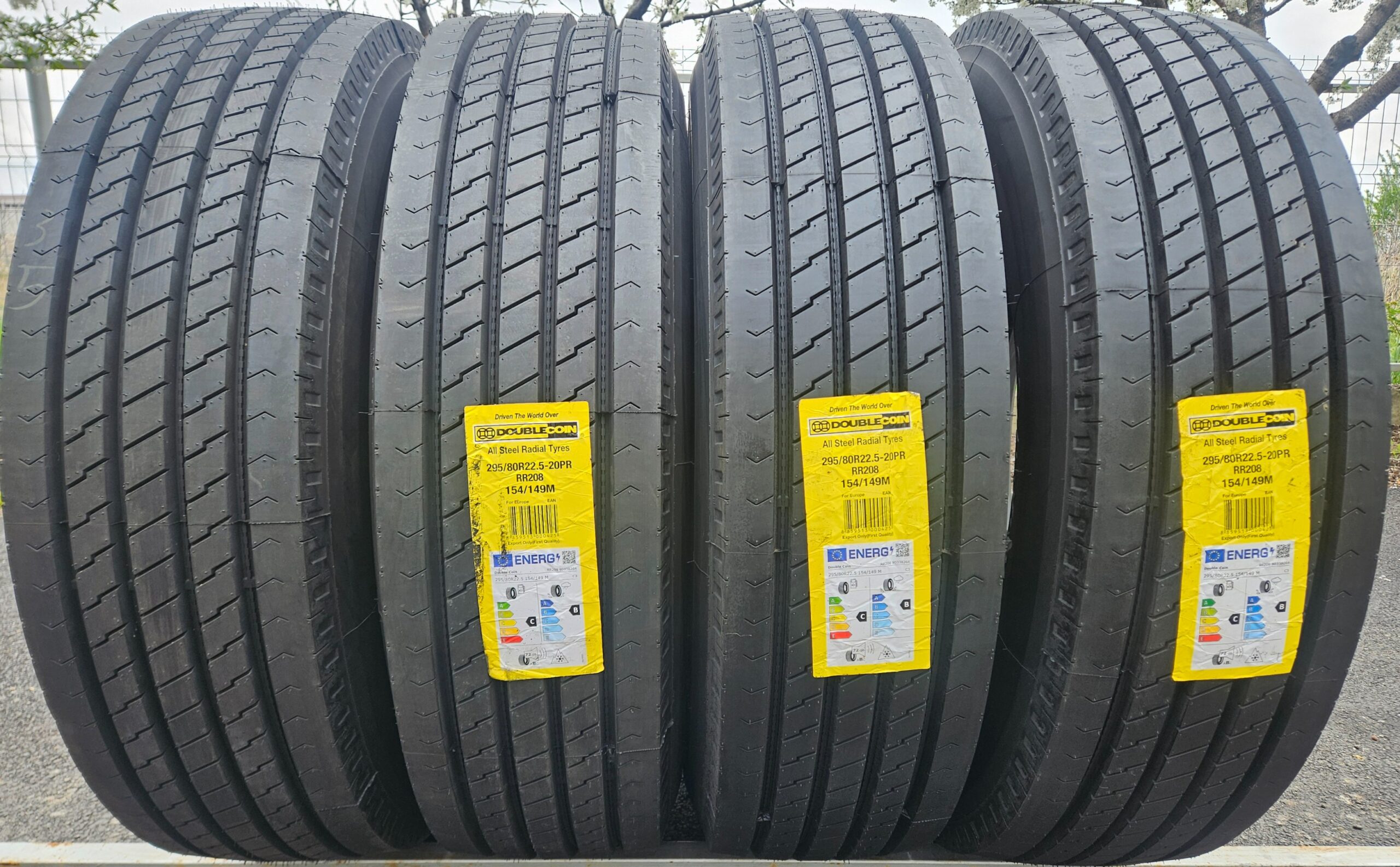 295/80 R22.5 154M DOUBLECOIN RR208 3PMSF Anvelope de directie